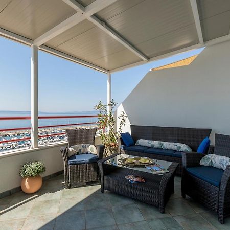 Apartamento Seaside Penthouse With Hot Tub Sky Living Split Exterior foto
